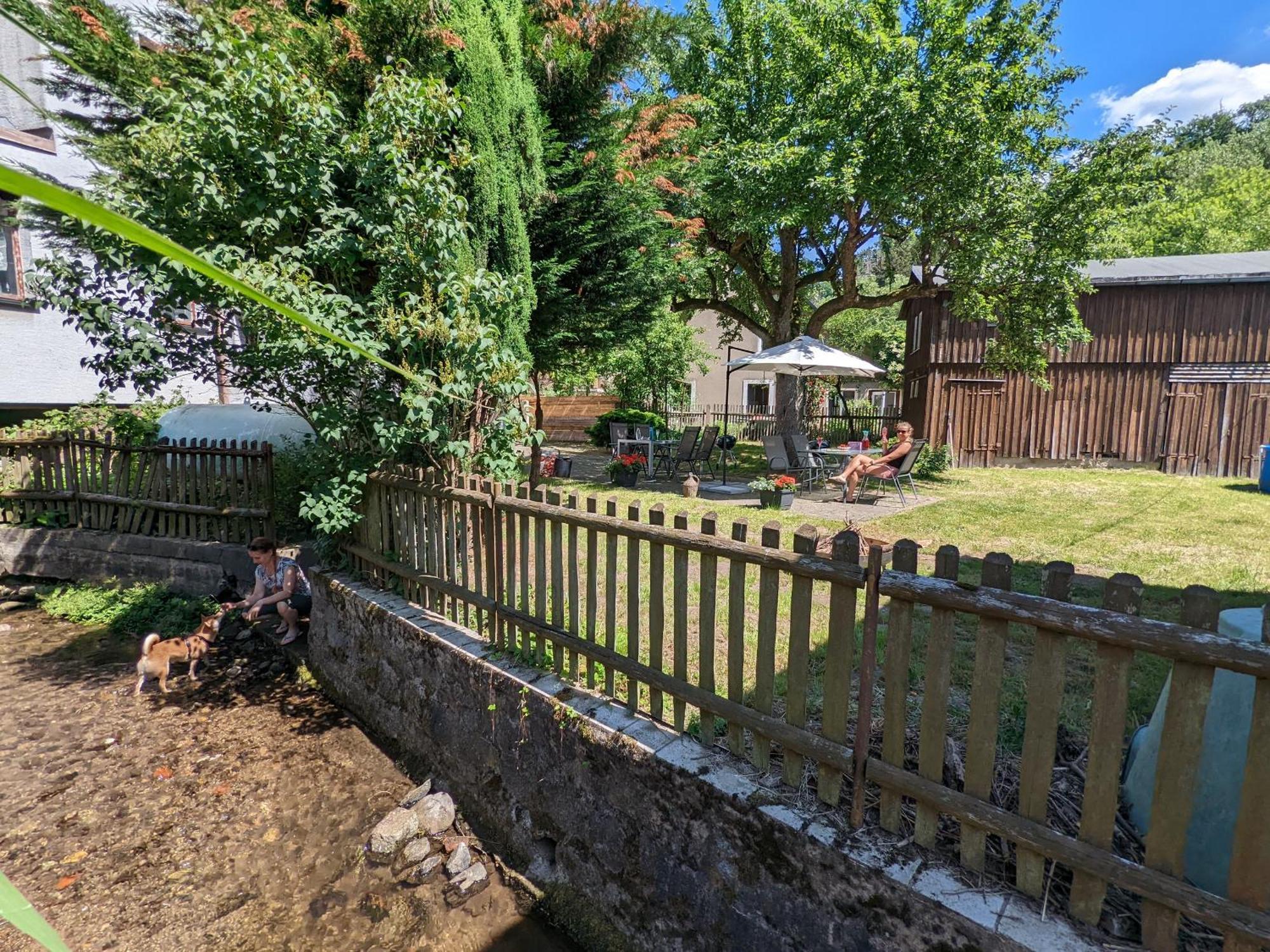 Gemütliche Wohnung für 2 mit Pool und Terrasse - H1 Sebnitz Exterior foto