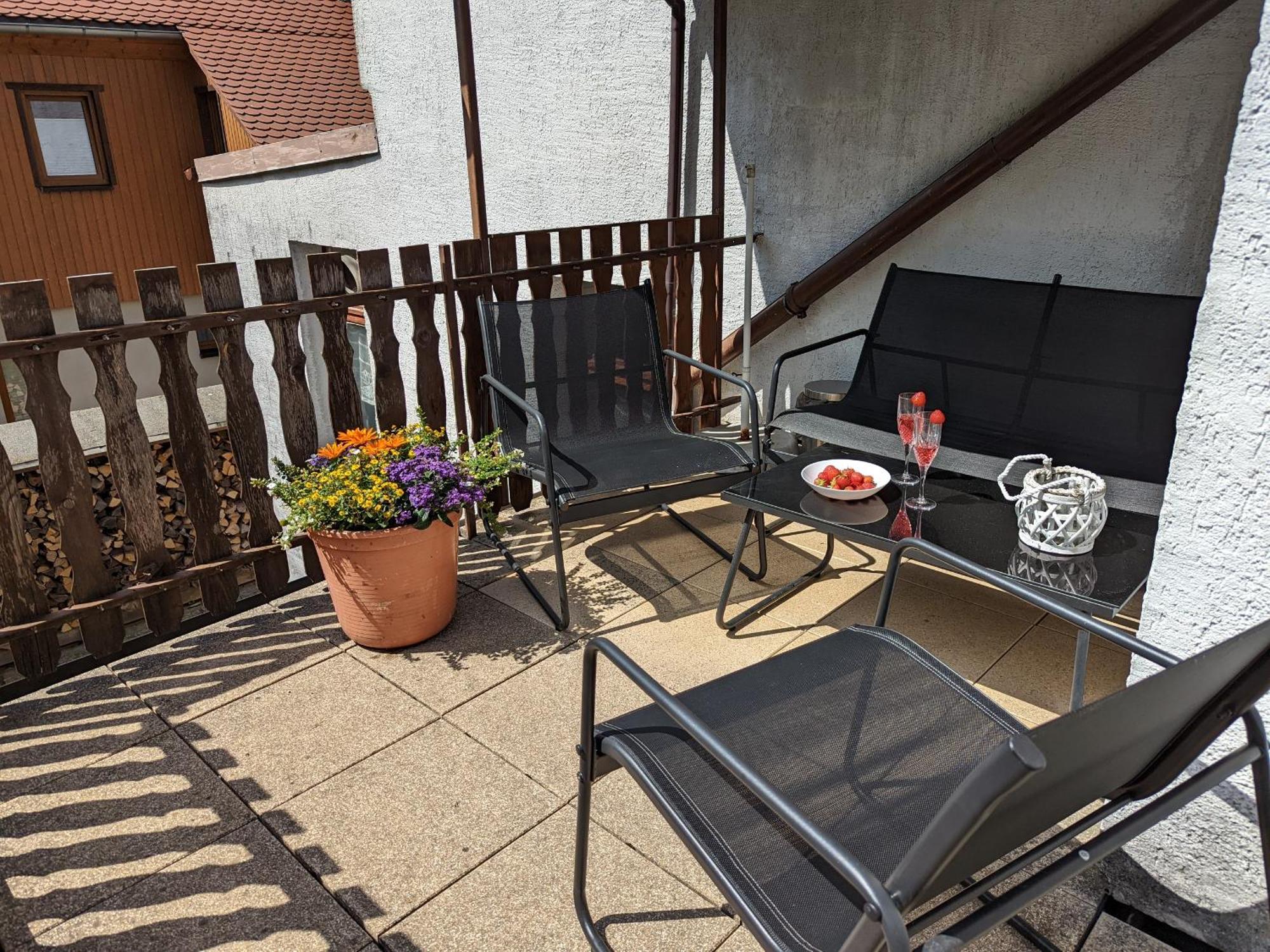 Gemütliche Wohnung für 2 mit Pool und Terrasse - H1 Sebnitz Exterior foto