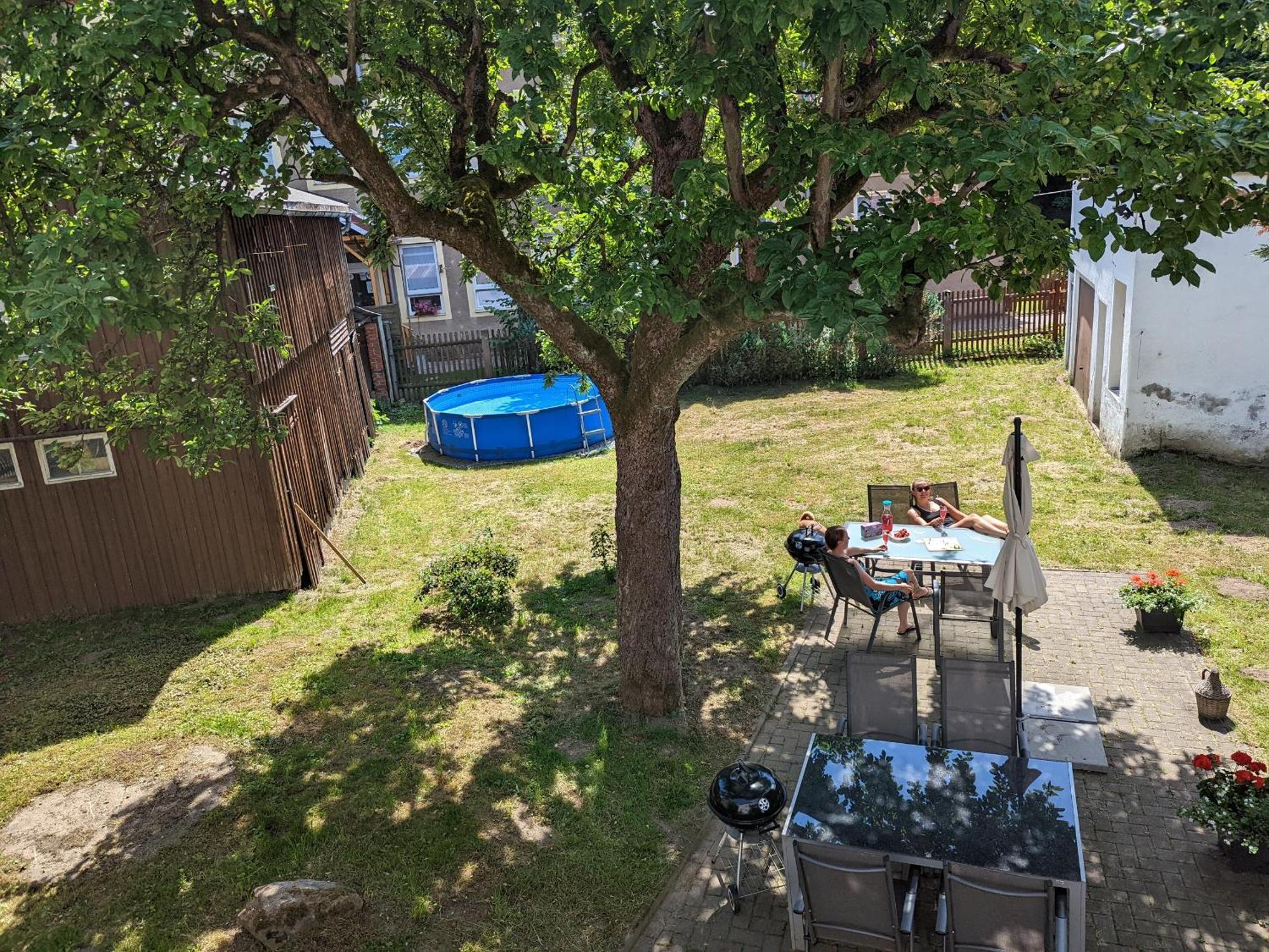Gemütliche Wohnung für 2 mit Pool und Terrasse - H1 Sebnitz Exterior foto