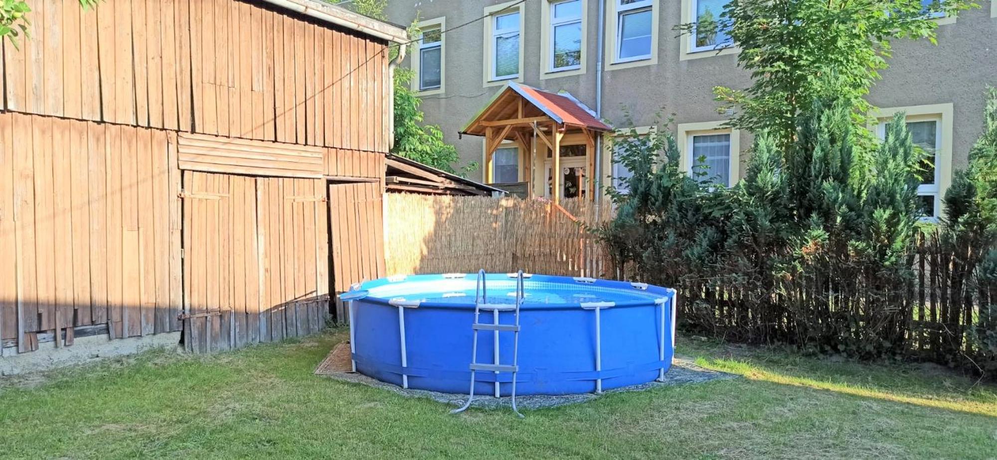 Gemütliche Wohnung für 2 mit Pool und Terrasse - H1 Sebnitz Exterior foto